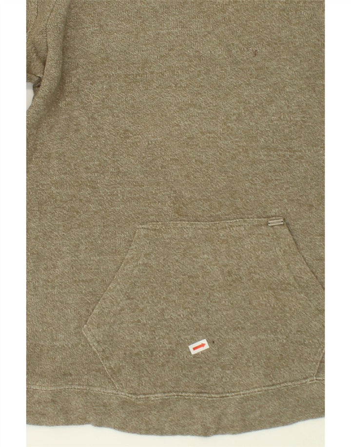 VOLCOM Womens Sweatshirt Jumper UK 14 Large Khaki Vintage Volcom and Second-Hand Volcom from Messina Hembry 