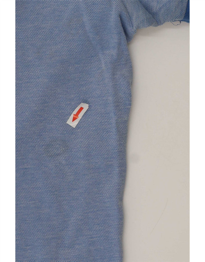 Męska koszulka polo Gant XL, niebieska, bawełniana w plamki