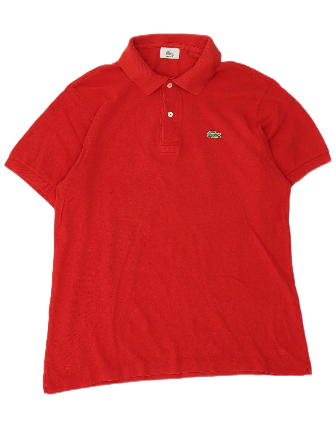 Męska koszulka polo Lacoste, rozmiar 5, duża, czerwona, bawełniana
