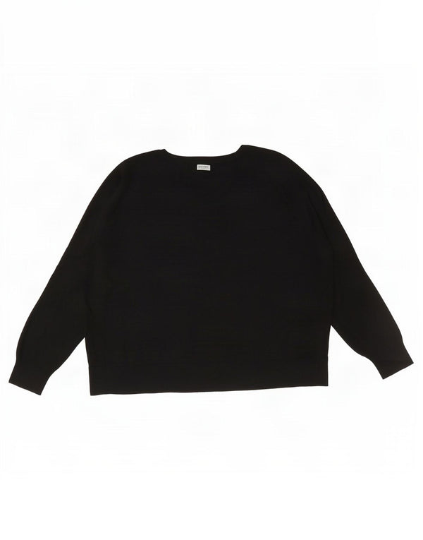 Sweter damski Zara Oversize z okrągłym dekoltem UK 10 Small Black
