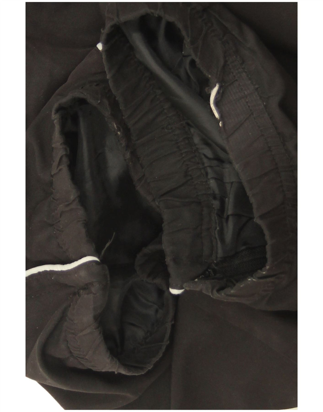 Męskie spodnie dresowe Fila Joggers, duże, czarne, poliestrowe