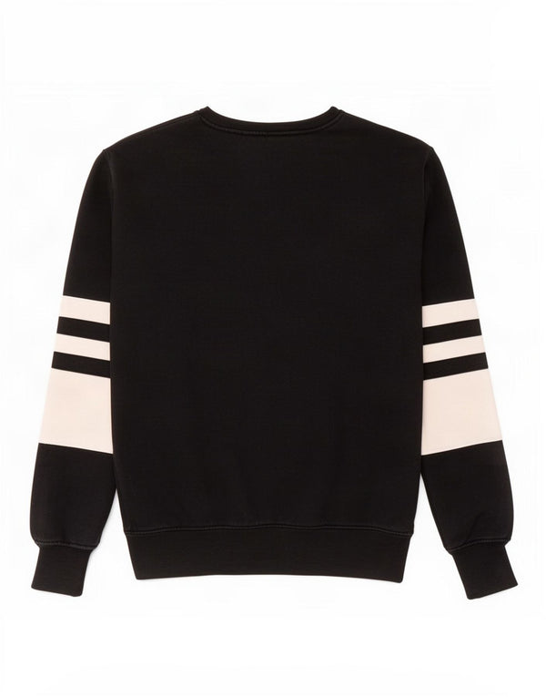 Damska bluza Ellesse Graphic Jumper UK 8 Small Black Colorblock