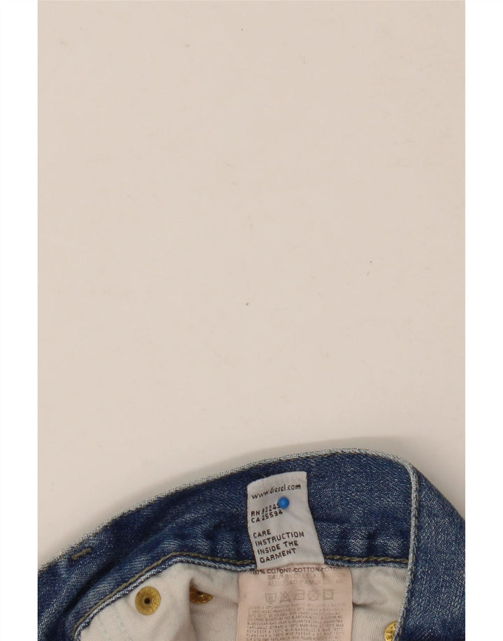 Męskie dżinsy Bootcut Diesel W36 L30 Niebieskie bawełniane