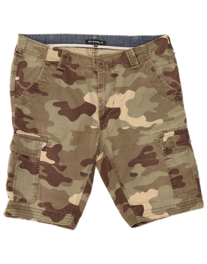Damskie spodenki cargo Best Company IT 48 Medium W36, kamuflaż khaki