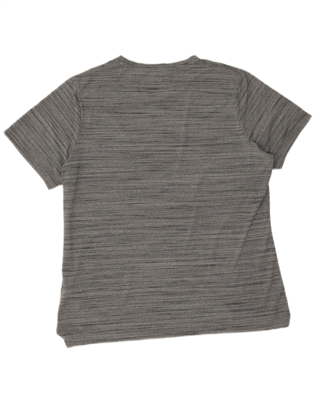 Męski T-shirt Nike Dri Fit Top XL, szary, nakrapiany poliester