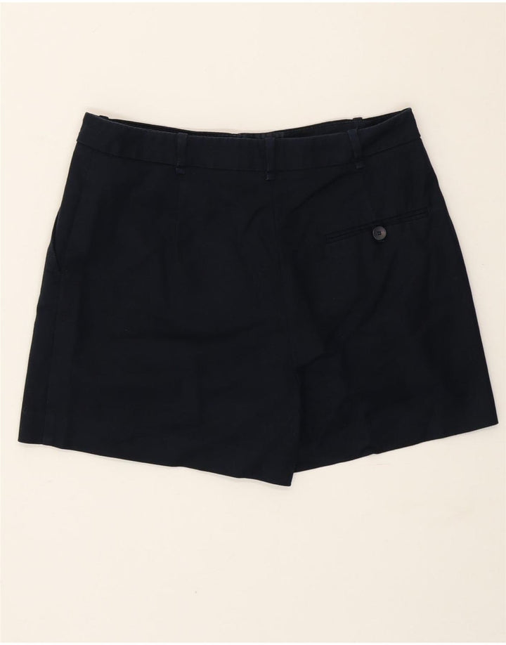 Damskie spodenki chino z wysokim stanem Zara, średnie W28, granatowe
