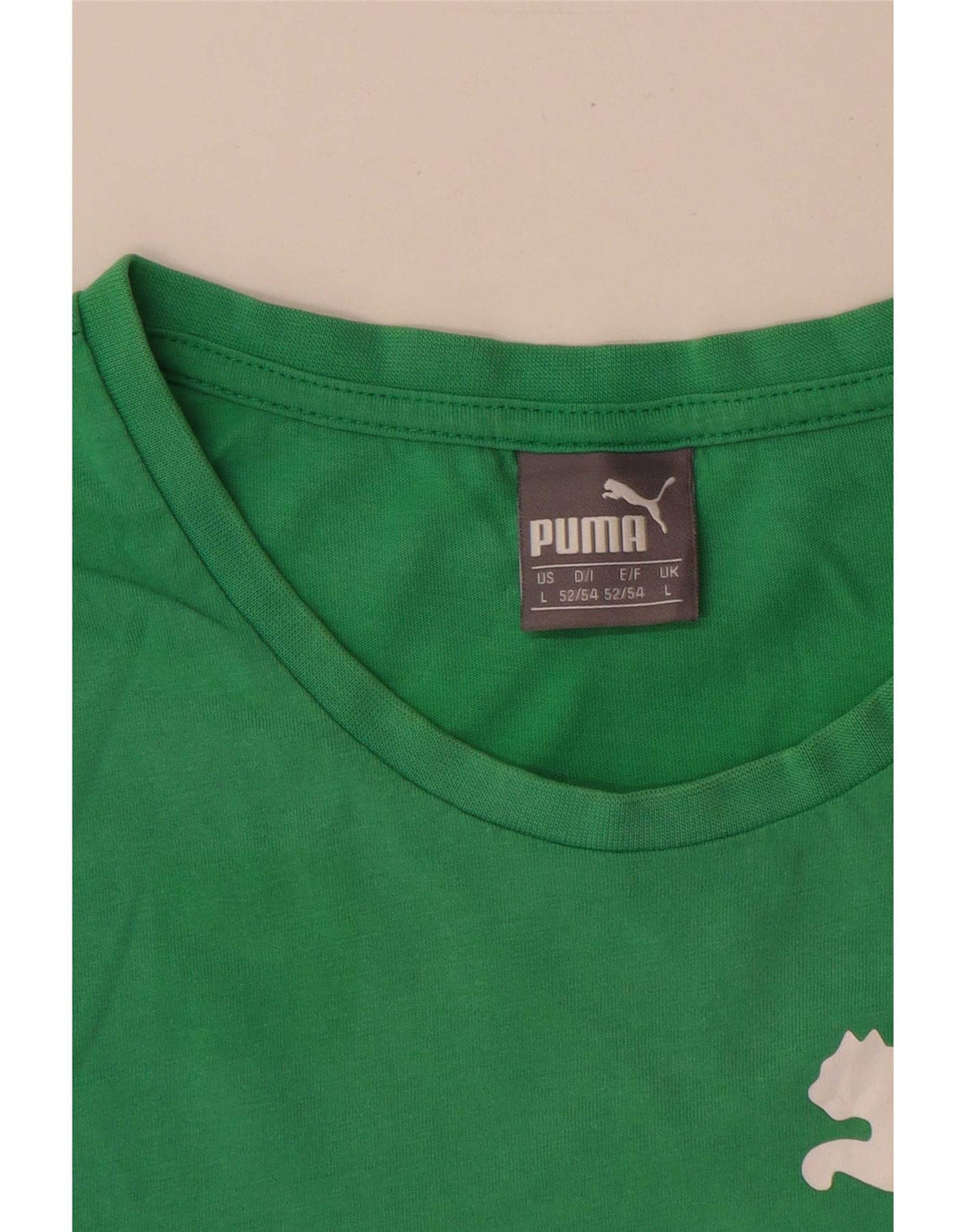 Męska kamizelka z grafiką Puma, duża, zielona
