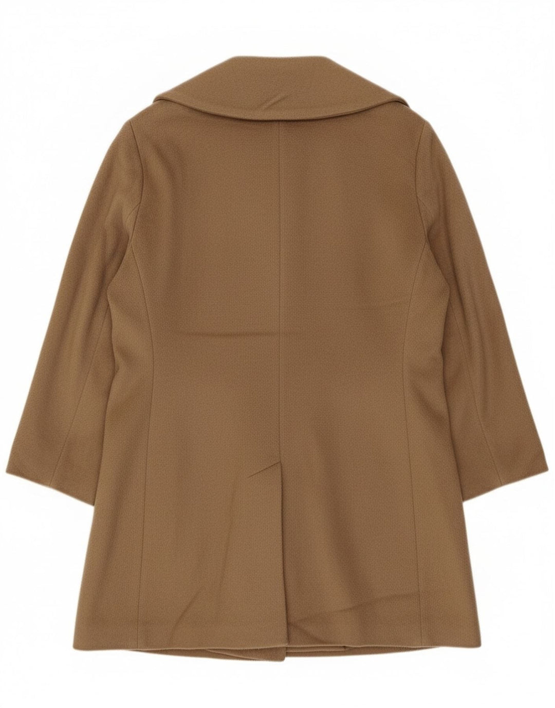 Damski płaszcz oversize Calvin Klein UK 18 XL, beżowa wełna