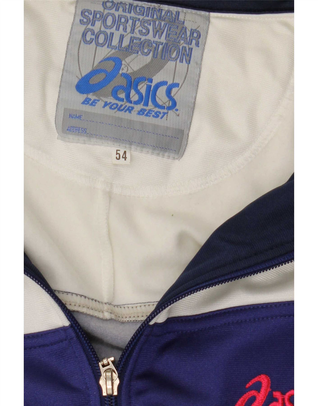 Męska kurtka dresowa Asics Graphic IT 54 XL w kolorze niebieskim