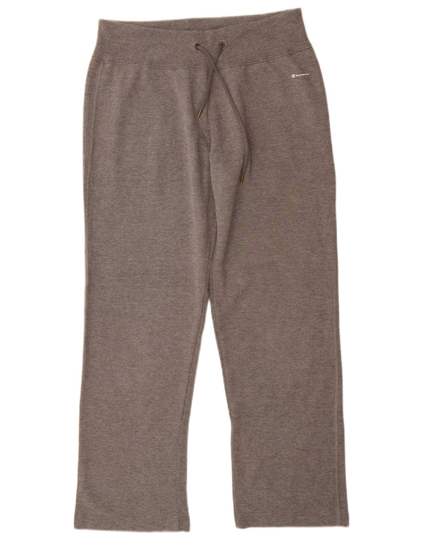 Damskie spodnie dresowe Champion UK 18 XL, szara, nakrapiana bawełna