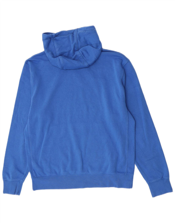 Męska bluza z kapturem Nike, średnia niebieska, bawełniana