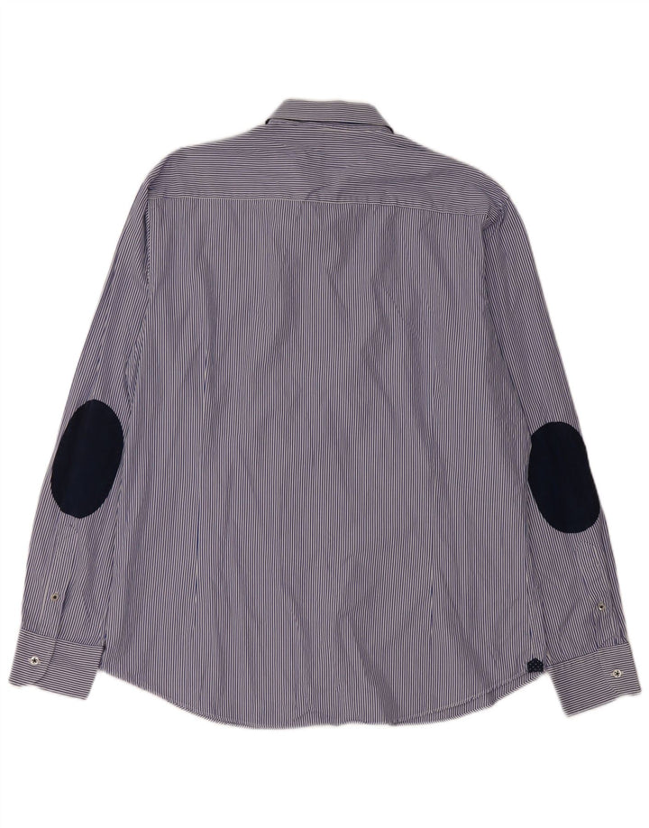 Koszula męska MASSIMO DUTTI XL w niebieskie prążki