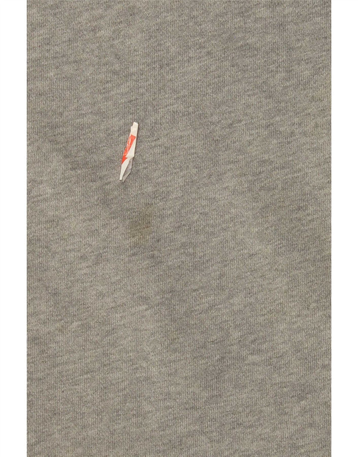 Męska bluza z grafiką Dkny, duża, szara bawełna