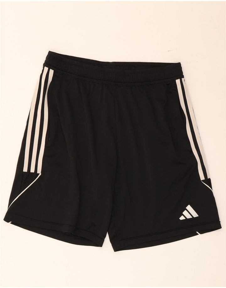 Męskie spodenki sportowe ADIDAS Aeroready o regularnym kroju, średni czarny poliester