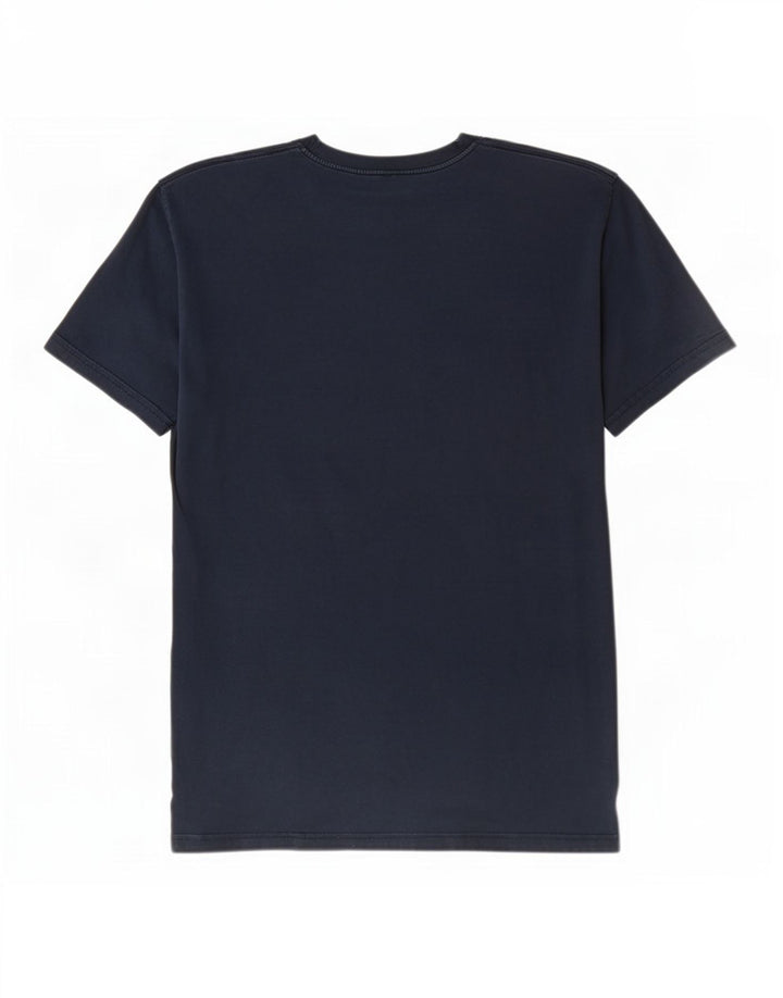 T-shirt męski Vans o klasycznym kroju, średni, granatowy, bawełniany