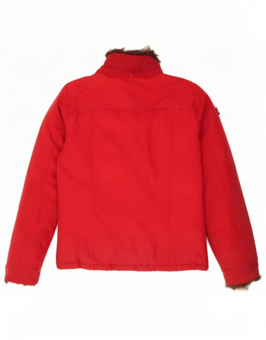 Ocieplana kurtka dziewczęca Woolrich 13-14 lat, czerwona, bawełniana