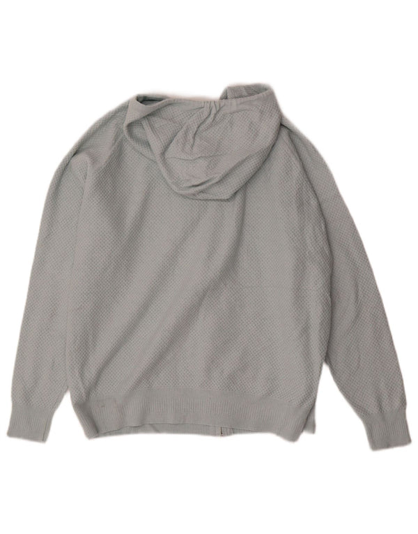 Marks & Spencer Damski sweter z kapturem, UK 14, średni niebieski
