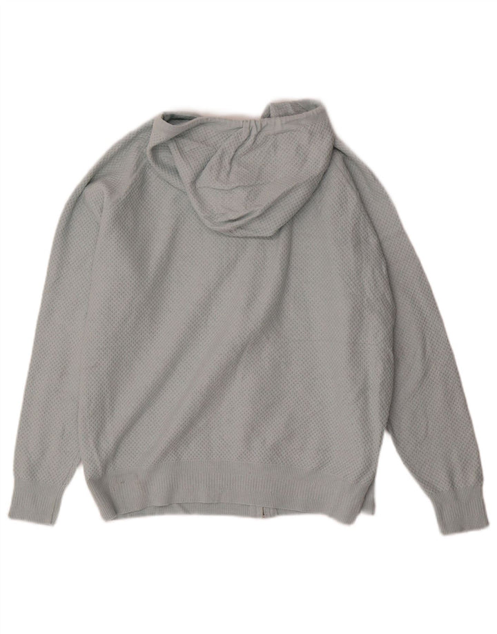 Marks & Spencer Damski sweter z kapturem, UK 14, średni niebieski