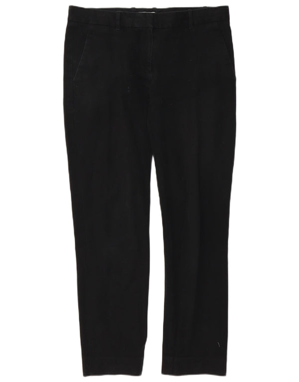 Spodnie damskie Gap Straight Chino UK 12 Medium W32 L29 Czarna bawełna
