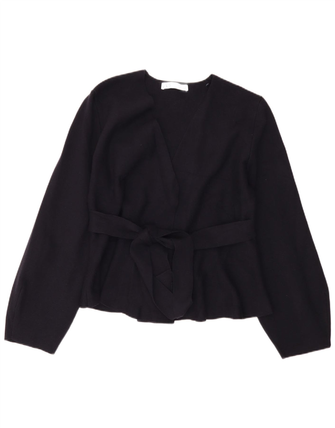 Sweter damski Zara Cardigan UK 10 Small Granatowy poliamid