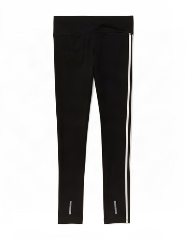 Damskie legginsy Adidas Climalite UK 8/10, małe, czarne, poliestrowe
