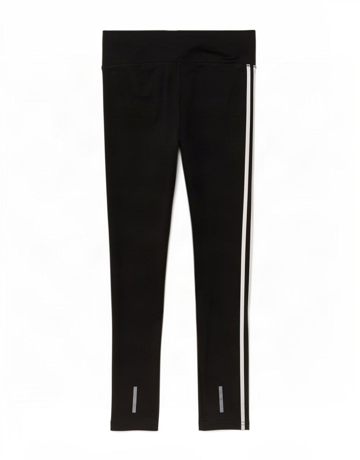 Damskie legginsy Adidas Climalite UK 8/10, małe, czarne, poliestrowe
