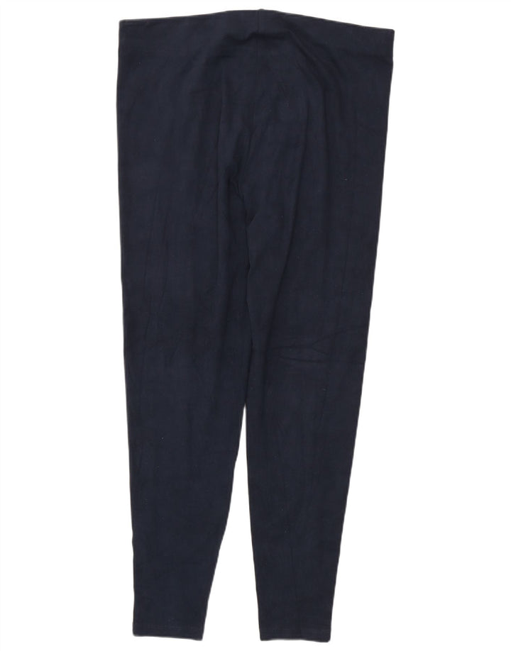 Legginsy damskie Marks & Spencer UK 18 XL, granatowe, poliestrowe