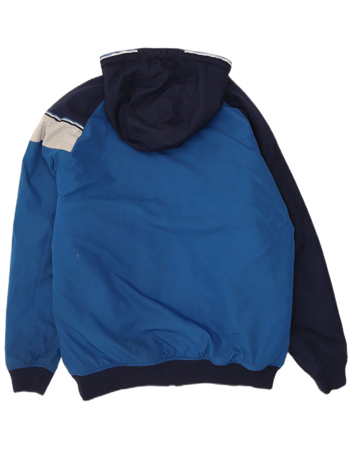 Męska kurtka bomber Le Coq Sportif Graphic UK 38 w kolorze średnioniebieskim