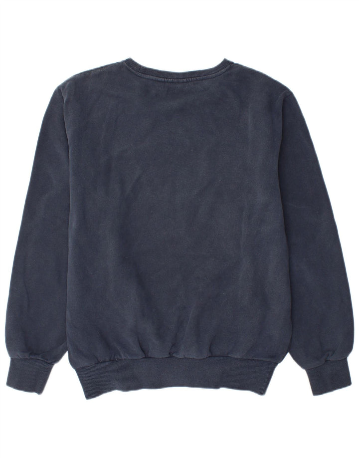 Męska bluza z grafiką ELLESSE, średnia, granatowa, bawełniana