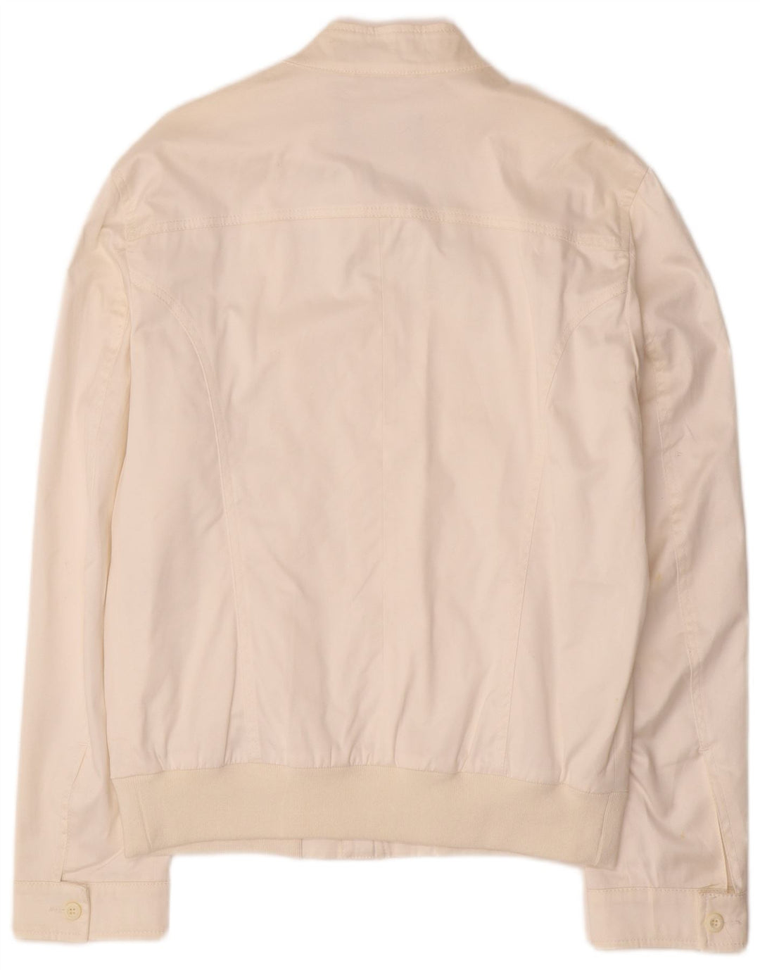 Męska kurtka bomberka ICEBERG UK 44 2XL Biała bawełna