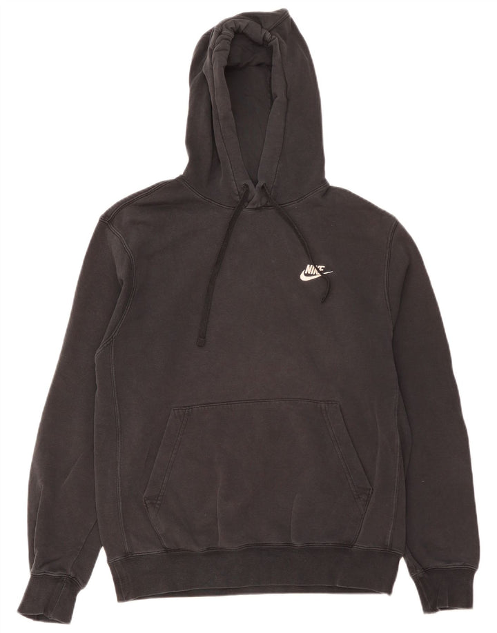 Męski sweter z kapturem NIKE, mały, czarny, bawełniany