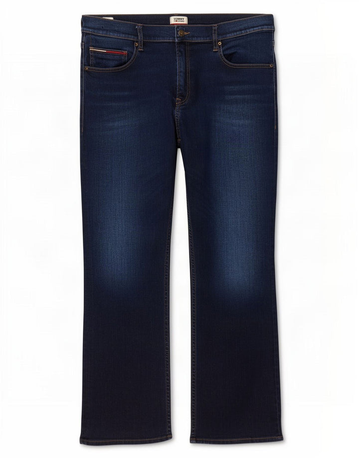 Damskie jeansy Bootcut Tommy Hilfiger W38 L32 granatowe