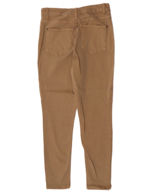 Marks & Spencer Damskie spodnie Skinny Casual UK 14 Large W30 L26 Brown