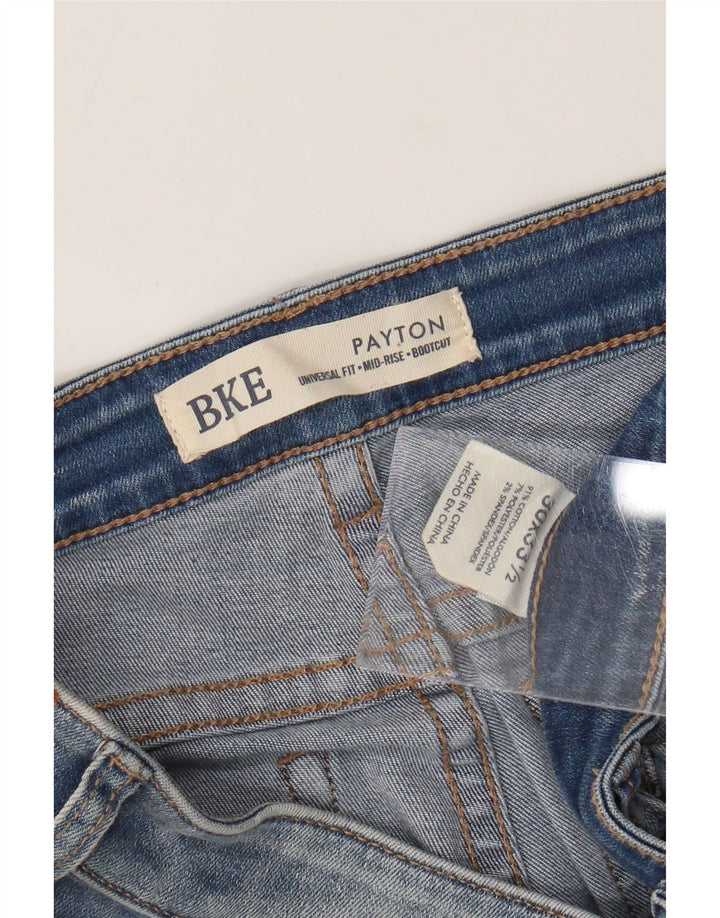Damskie jeansy BKE Payton Bootcut W30 L33.5 Niebieskie bawełniane