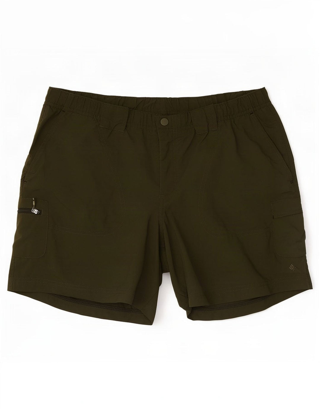 Męskie spodenki cargo Columbia W32, zielone, poliestrowe