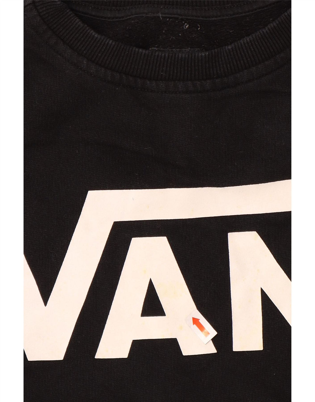 Męska bluza z grafiką Vans, sweter XS, czarna, bawełniana
