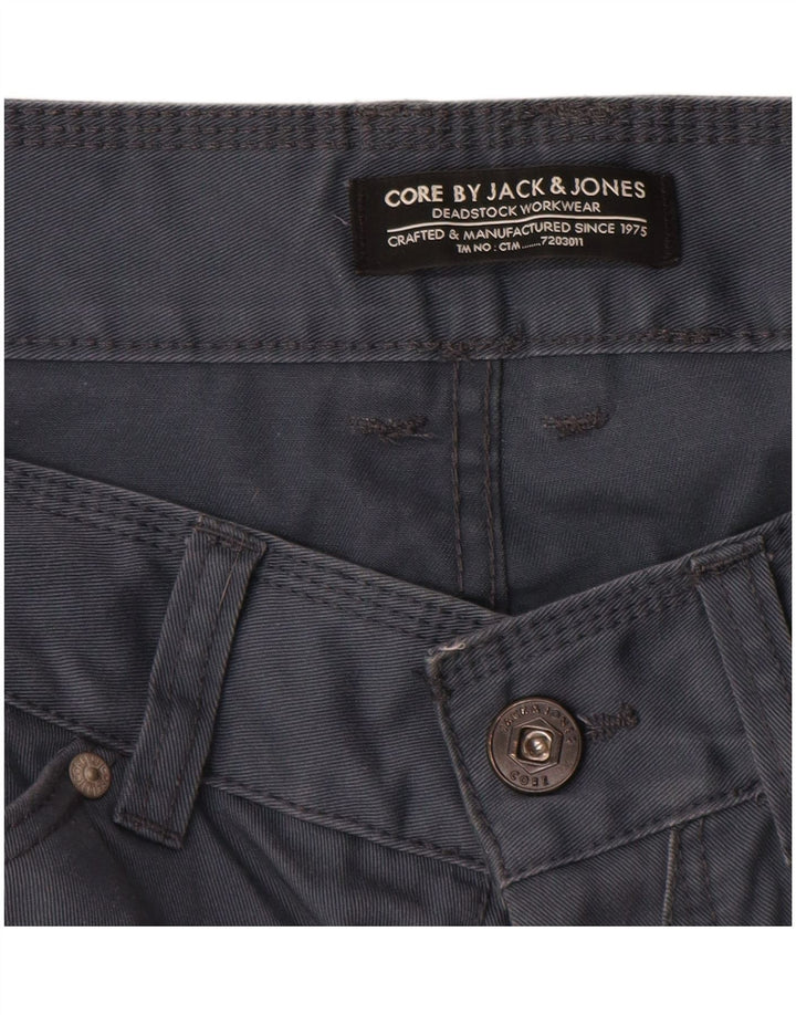 Męskie spodenki codzienne Jack & Jones W34, duże, szare