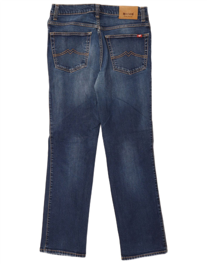 Damskie jeansy Mustang Tramper Slim W32 L32 Niebieskie bawełniane