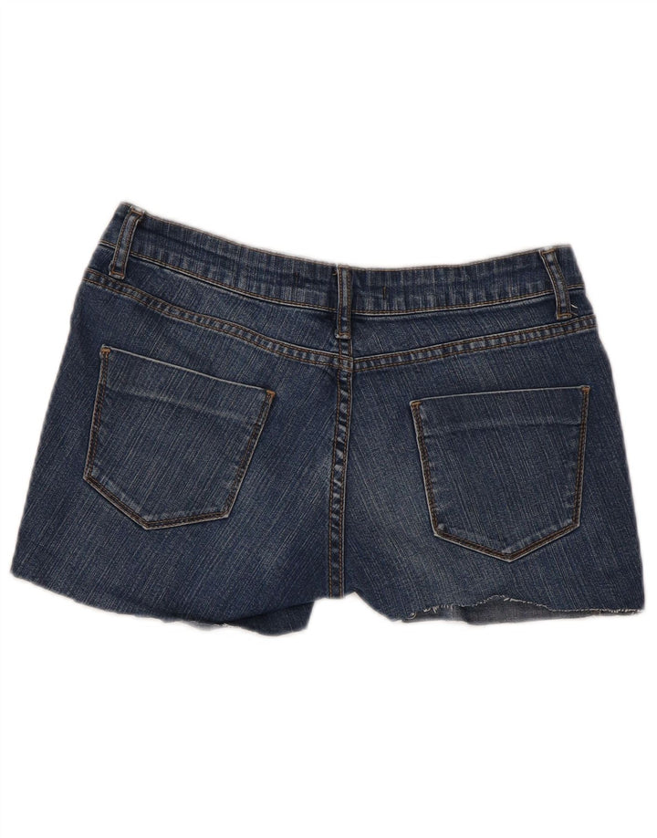 Damskie spodenki jeansowe Zara EU 34 2XS W24 Niebieskie