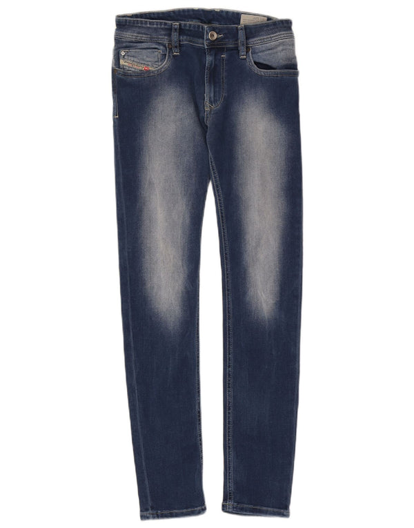 Diesel Dziewczęce Sleenker-j Slim Skinny Jeans 11-12 lat W26 L28 Niebieskie bawełniane