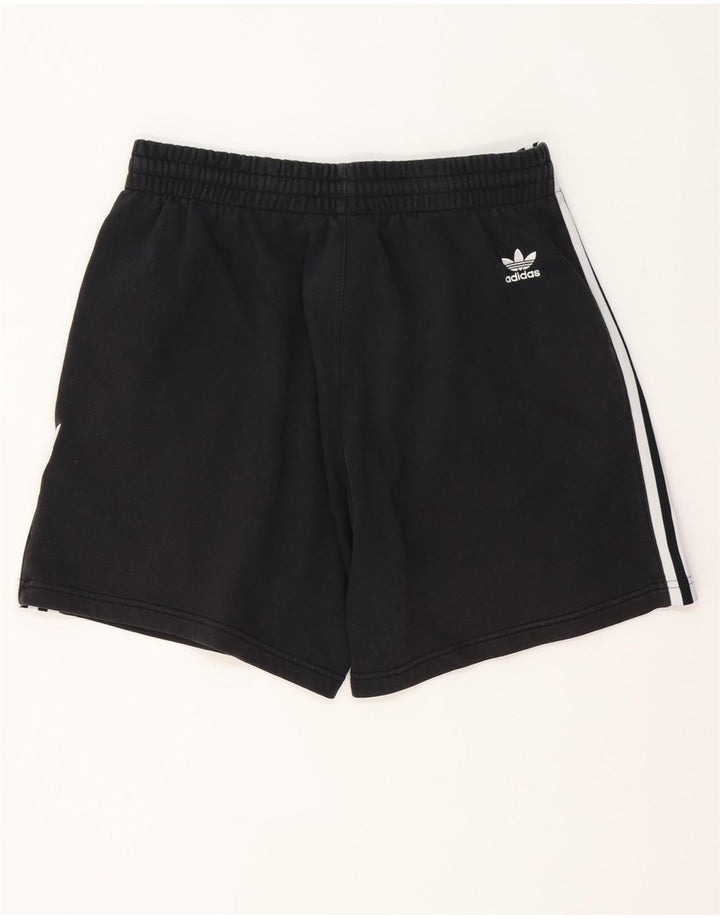 Męskie spodenki sportowe Adidas, duże, czarne, bawełniane