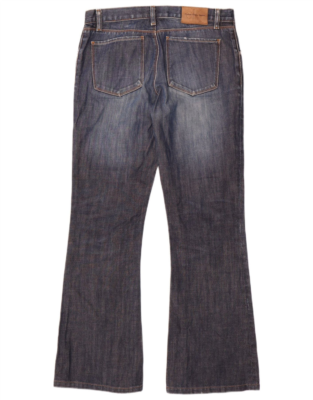 Damskie jeansy Calvin Klein Bootcut W28 L29 granatowe