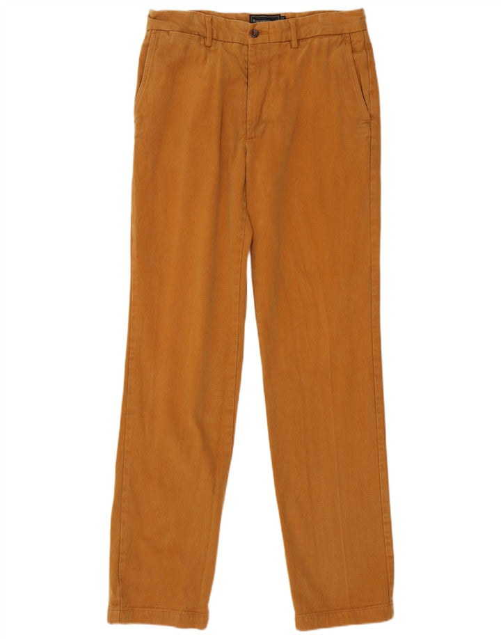 Męskie proste spodnie chino Marlboro Classics EU 48 Medium W31 L34 brązowe