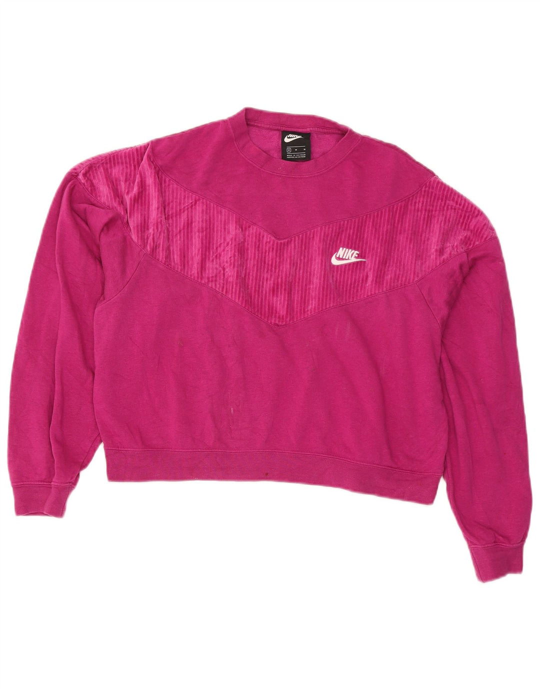 Damska bluza oversize Nike UK 14, średni róż