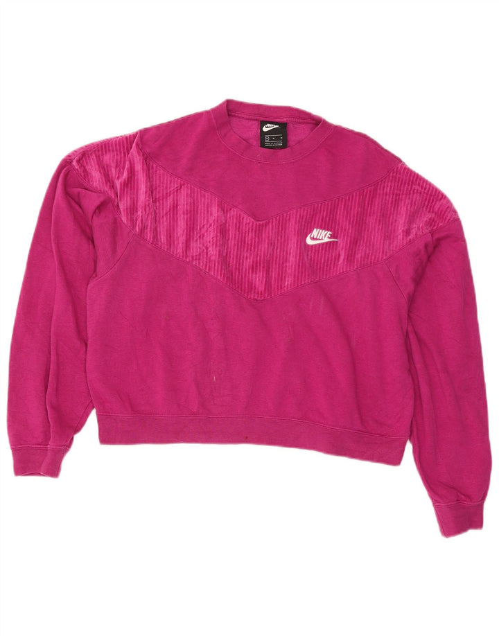 Damska bluza oversize Nike UK 14, średni róż