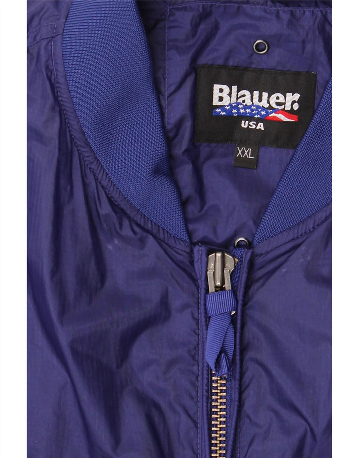 Męska kurtka bomberka BLAUER UK 44 2XL granatowa