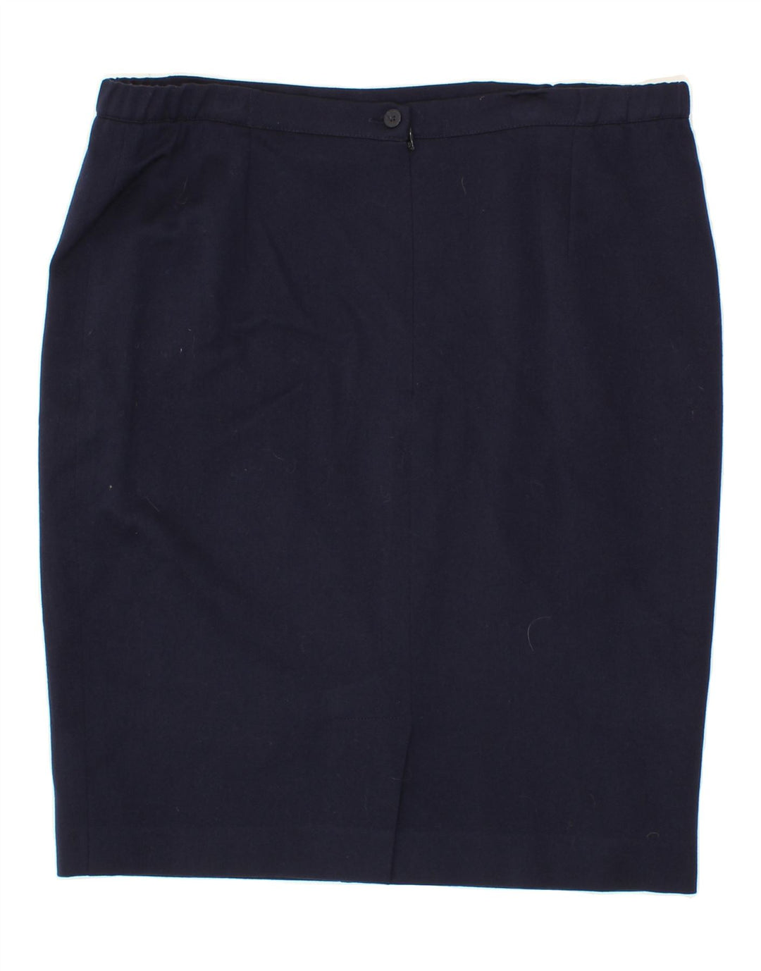 ROCCOBAROCCO Womens Pencil Skirt Size 21 2XL W38  Navy Blue Vintage Roccobarocco and Second-Hand Roccobarocco from Messina Hembry 