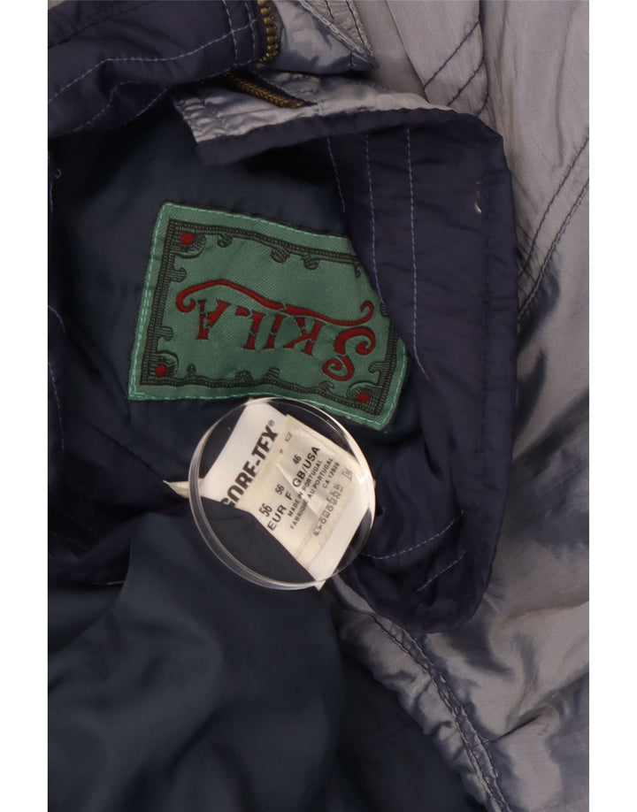 Męska kurtka wiatrówka SKILA UK 46 3XL Niebieski akryl