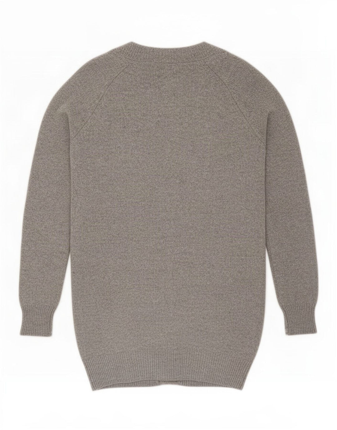 Sweter damski Massimo Dutti rozpinany UK 16, duży, szary, wełniany