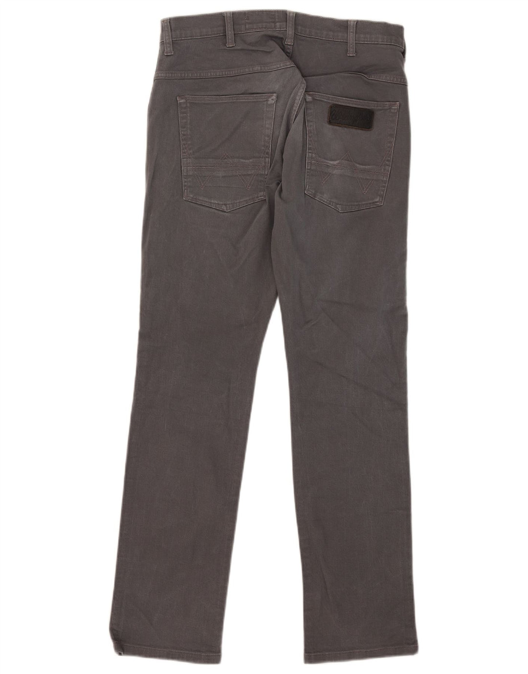WRANGLER Męskie proste dżinsy Spencer W32 L32 Szara bawełna